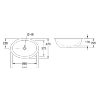 Villeroy & Boch Loop & Friends 56x37.5 [61613001] Image #2