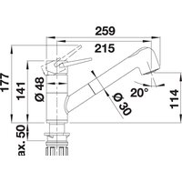 Blanco Blancowega-S II (антрацит/хром) Image #3