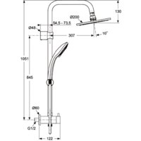 Ideal Standard Idealrain Soft A5689AA Image #2