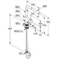 Kludi L Steel 45851F877 Image #2