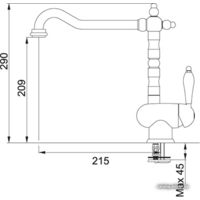 Franke Old England Медь [115.0028.208] Image #2