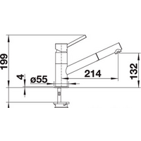 Blanco Kano-S (черный/хром) Image #2
