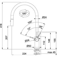 Franke Ambient (хром/графит) Image #2