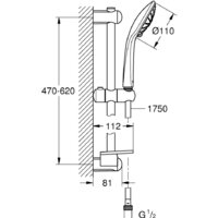 Grohe Euphoria 110 Massage 27243001 (хром) Image #2