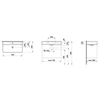 Laufen Val 75x42 [8102850001041] Image #2