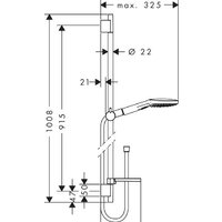 Hansgrohe Raindance Select E 120 EcoSmart 26623000 (хром) Image #15