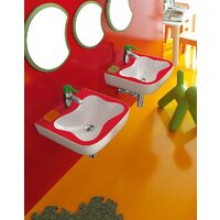 Laufen Florakids 8150310621041 45x41 (белый/красный) Image #2