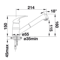 Blanco Daras-S (хром) Image #2