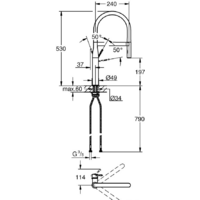 Grohe Essence 30294DC0 (сталь) Image #3