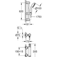Grohe Grohtherm 800 34565001 Image #2