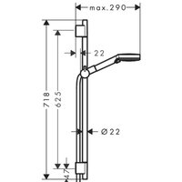 Hansgrohe Vernis Blend 26423670 (черный матовый) Image #2
