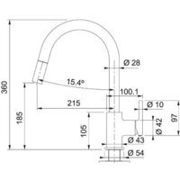 Franke Lina 115.0626.055 (оникс) Image #2