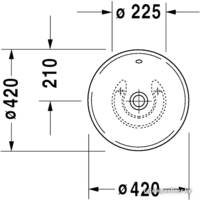 Duravit Bacino 42x42 (0325420000) Image #2