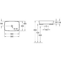 Villeroy & Boch Artis 58x38 [417258] Image #3