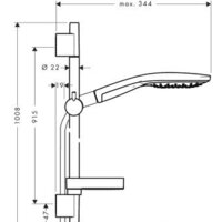 Hansgrohe Raindance Select 150 / Unica'S Puro (27803000) Image #2