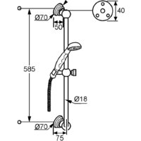 Kludi Adlon 2710305-00 (хром) Image #2