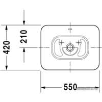 Duravit Bacino 55x42 [0334520000] Image #4