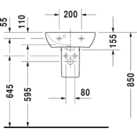 Duravit ME by Starck 45x32 [0719450000] Image #3