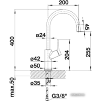 Blanco Carena хром (520766) Image #2