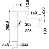Blanco Linee-S Silgranit (белый) [518441] Image #2