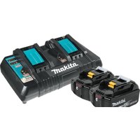 Makita BL1850B + DC18RD 191L75-3 (18В/5 Ah + 7.2-18В)