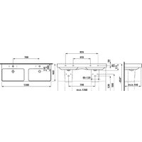 Laufen Pro S 130x46 [814968] Image #5