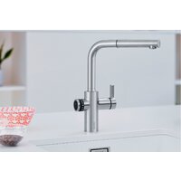 Blanco Evol-S Volume с дозатором воды (рычаг справа, нержавеющая сталь) Image #2