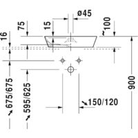 Duravit Cape Cod 48x48 [2328480000] Image #6