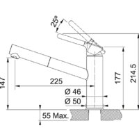 Franke Orbit Pull Out 115.0623.141 (серый камень) Image #2