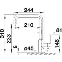 Blanco Mili (хром) Image #2