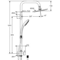 Ideal Standard IdealRain Soft [A5691AA] Image #2